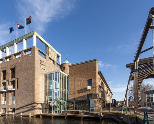 Het raadhuis in Aalsmeer